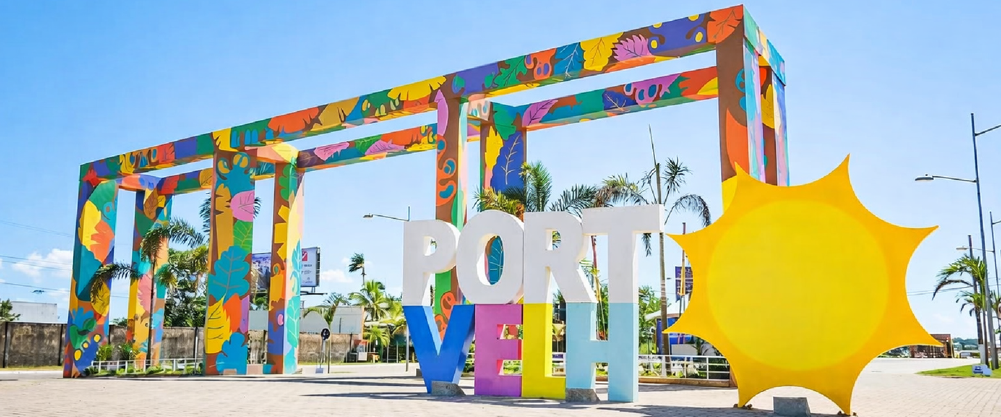 porto velho. uma cidade que abraça você.